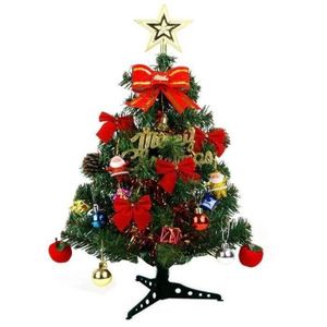 Livraison Sapin De Noel Decore Rouge Et Or Entrefleuristes