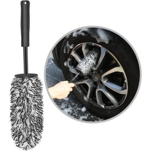 BROSSE - RACLETTE Brosse Jantes Voiture, Brosse de Nettoyage en Micr