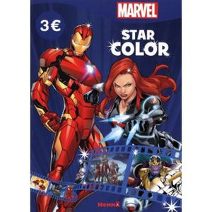 LIVRE LOISIRS CRÉATIFS Marvel. Iron Man et Black Widow
