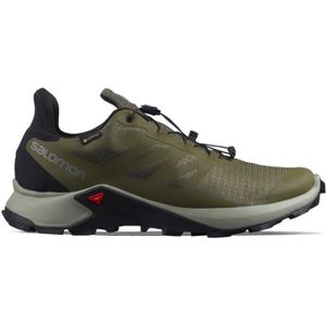 CHAUSSURES DE RUNNING Chaussures de Trail Running - SALOMON - Supercross 3 Gore-Tex 414539 - Homme - Vert - Drop 10mm