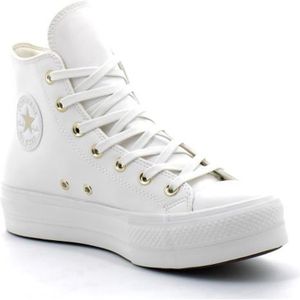 Converses hotsell blanche plateforme