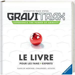 CIRCUIT DE BILLE Livre GraviTrax - 110 pages d'astuces et défis - Jeu de construction STEM - Circuit de billes créatif - Ravensburger - dès 8 ans
