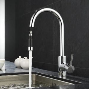 ubeegol robinet de cuisine extensible avec douchette pivotant a 360 robinet melangeur evier robinet mitigeur bricolage cuisines et salles de bain