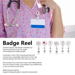 Badge Aimanté Infirmière / Infirmier Blanc - Achetez-le au Meilleur Prix