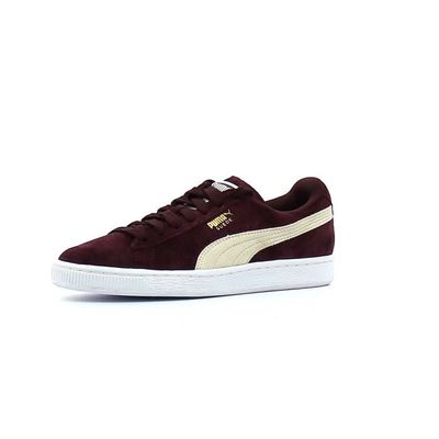 Puma suede femme rouge bordeaux store