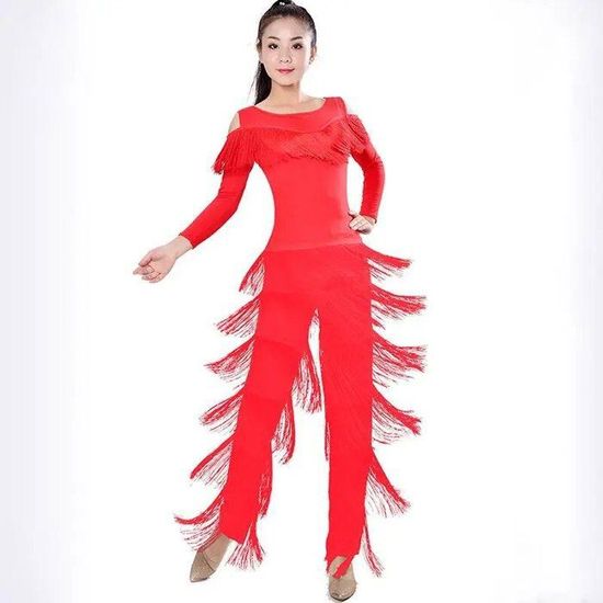 Robe Femme Style Gatsby Années 20 - Sans Manches, à Franges Et Paillettes - Pour Soirée, Danse Latine, Déguisement - 3
