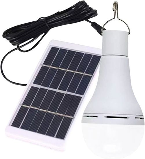 Ampoule LED à énergie Solaire, étanche, Pour Jardin, Rue