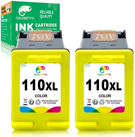 Cartouches Compatibles Remanufacturées HP 45 XL Et 78 XL - Noir Et Couleurs, Garantie 1 An, Neuves