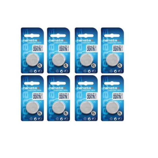 8 piles Renata CR2477N lithium 950 mAh 3 V - - Cdiscount Jeux - Jouets