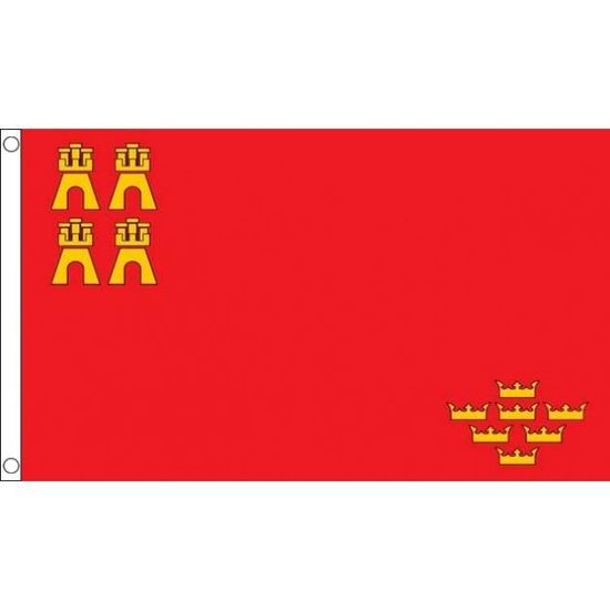 DRAPEAU MURCIE INDÍ?PENDENTISTE 90x60cm - DRAPEAU