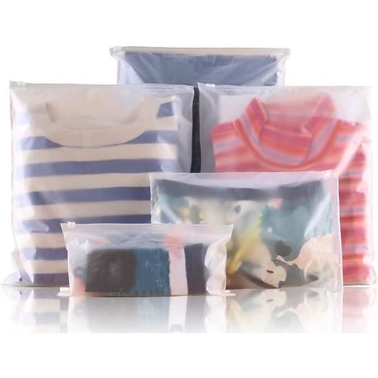 Sachets En Plastique Transparents à Fermeture écla... – Grandado