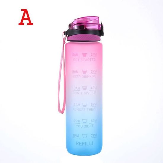 Bouteille Isotherme 32oz Avec Paille - Inox - Métal - Neuf - Lot Avec Accessoires