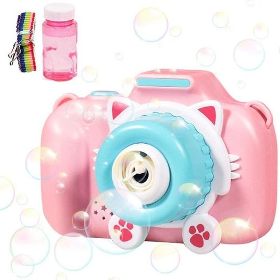 JONRRYIN Pistolets à Bulles, 69 Trous Machines à Bulles Gatling, Pistolet Savon Automatique Portable Souffleur Bulle, Fabricant Bulles Pour Les Enfants Avec 2 Bouteilles Savon (Purple