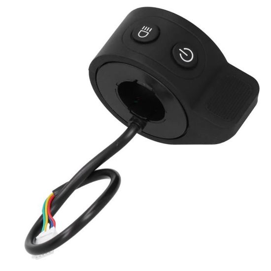 Commutateur intégré de scooter électrique, frein d'accélérateur de bouton de doigt de port 51005-5P pour les scooters
