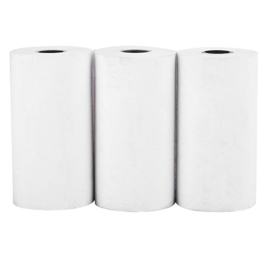 Pack de 10 Rouleaux Papier Thermique 56 x 30 mm