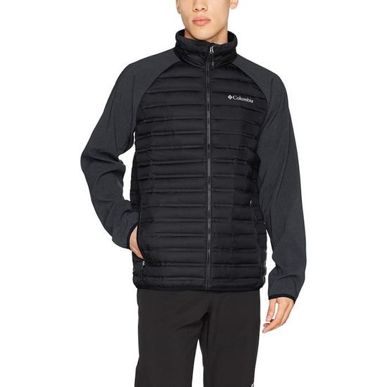 Columbia Homme Veste Flash Forward Hybrid Jacket Polyester Noir