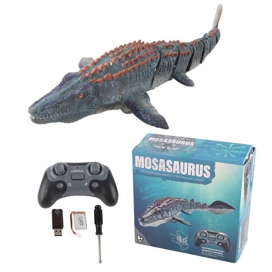 30% De Réduction - Télécommande Mosasaurus Water Pool Toys Pour Enfants Rc Boat Dinosaur 1 18 High Simulation Scale Dino Avec Lumiere Et Eau De Pulverisation 30% De Réduction - Télécommande Mosasaurus Water Pool Toys Pour Enfants Rc Boat Dinosaur 1 18 High Simulation Scale Dino Avec Lumiere Et Eau De Pulverisation