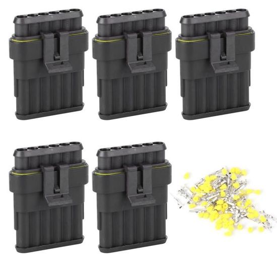 Connecteurs électriques Auto 2.8mm - Broches 2/3/4/6/9 Voies - Pour Câbles AWG 18-24