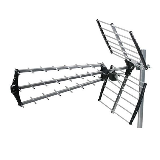 Antenne D'extérieure Trinappe 26db Uhf Metronic 415044 Filtre 4g Integre Amplificateur Tv Tnt Interieur 8 Sorties Blanc 372018 Optex  Ma 27ca45 Ante Csbf0  60037386