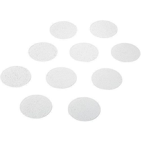 XINGSUI 24 Pièces Autocollant antidérapant de Type S,Bandes Transparentes et autoadhésives,pour Baignoires Douches Marches d'escalier(Transparent