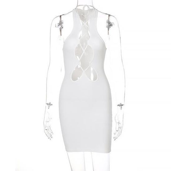 Robe noir bande blanche on sale