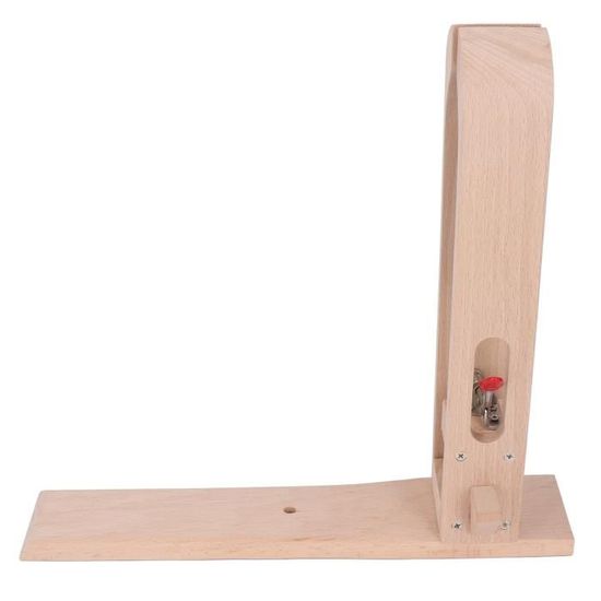 Poney Rotatif Universel En Bois Pour Couture Cuir Main – FASTTOBUY Avec Poignée Réglable Et Accessoires Abrasifs
