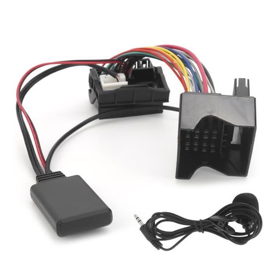 Prise Allume-cigare 12V Pour Peugeot 206, C2, C3, 308, 406, 607 - Réf. OEM 822754 - ABS Noir/orange