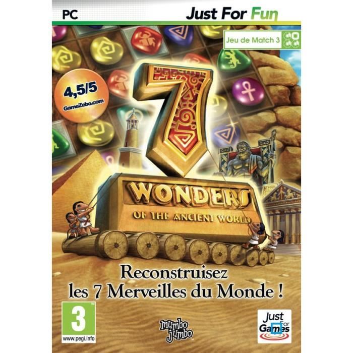 Just For Games 7 Wonders / Jeu PC