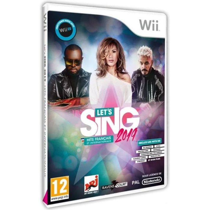 Let's Sing 2019 Hits français et internationaux Jeu Wii