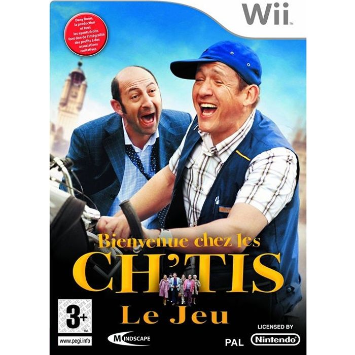 Bienvenue Chez Les Ch Tis Jeu Console Nintendo W Achat Vente Jeu Wii Bienvenue Chez Les Ch Tis Wii Cdiscount