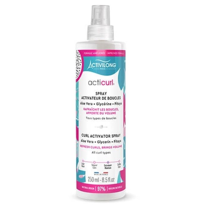 ACTIVILONG Spray activateur de boucles Acticurl Hydra - Pitaya, glycerine et aloe vera - 250 ml