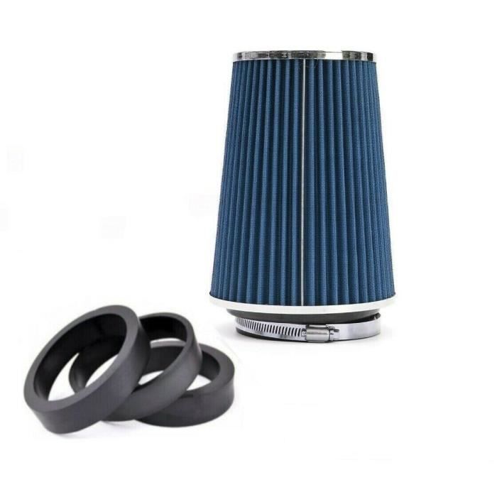 150 mm Filtre à Air Sport Lavable Haut Débit Cône Maillé Peugeot 207 307 407 508