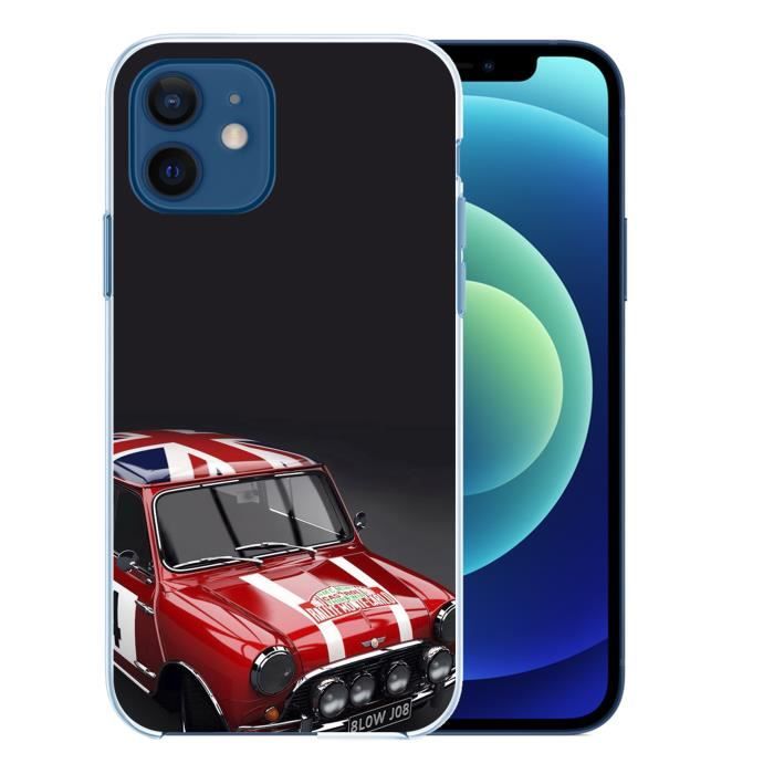 Coque pour iPhone 12 - Mini Cooper. Accessoire telephone