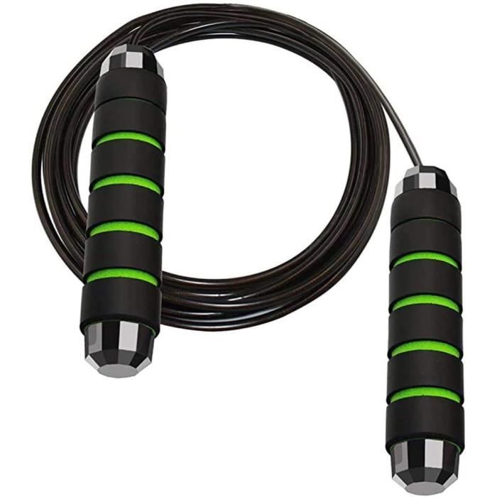 Corde à Sauter, Speed Rope avec Amovible Professionnelle Pondérée