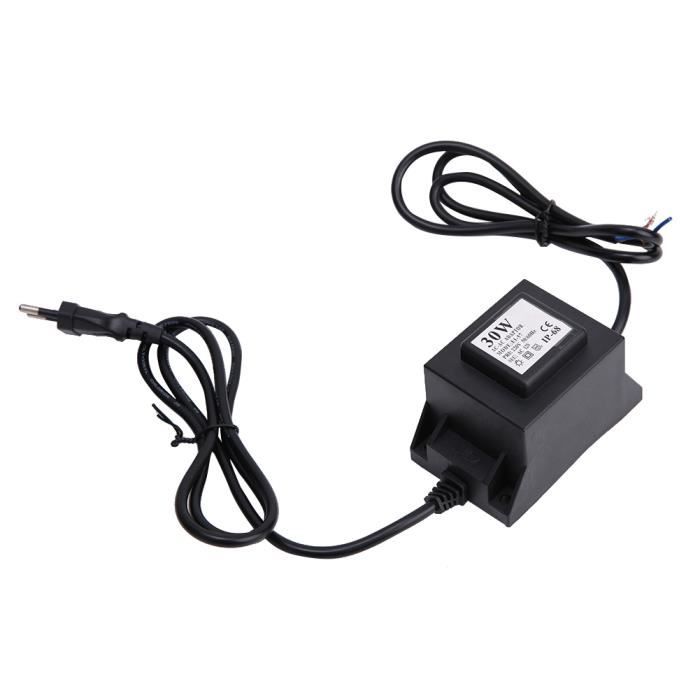 BOYOU Transformateur étanche 220V à 12V étanche pour éclairage