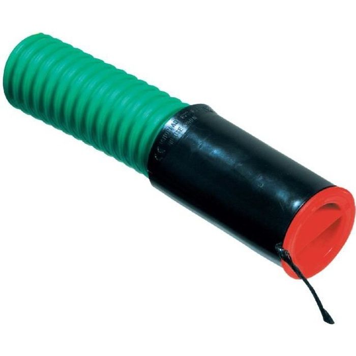 Gaine verte PTT - Couronne 25 m - Diamètre 40 mm