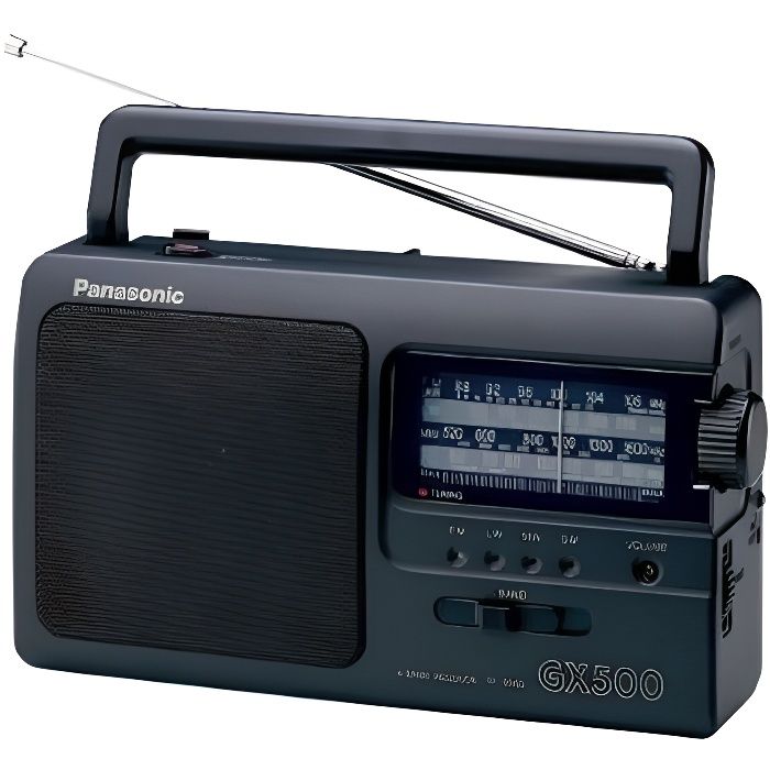 Poste radio transistor Noir - Radio portable FM