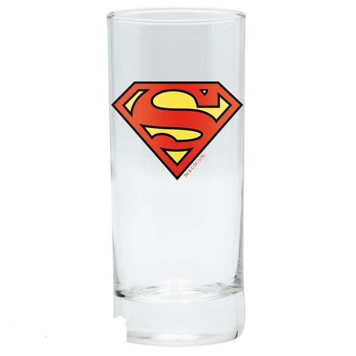 DC COMICS - Verre Superman