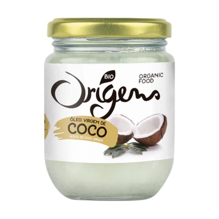 ORIGENS BIO - Huile de noix de coco vierge 200 ml de huile