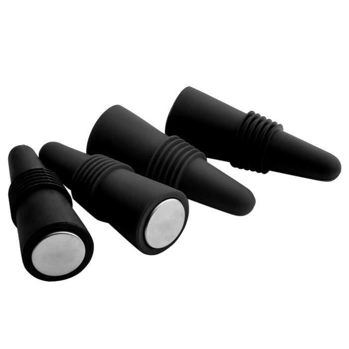 BH Bouteille réutilisable 4pcs silicone vin Stopper boissons Bouteille Stopper Bouchon de vin - BHTNS903A2462