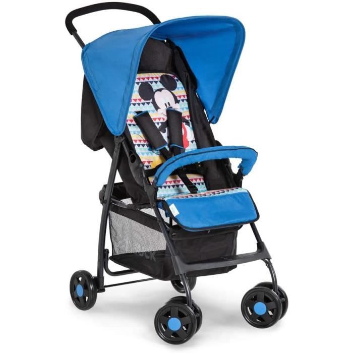 Sport Poussette jusqu'à 18 kg avec Position Couchée de 0 Mois, Légère 5,9 kg Pliable, Compacte, Barre de Protection, Harnais 5 Poin