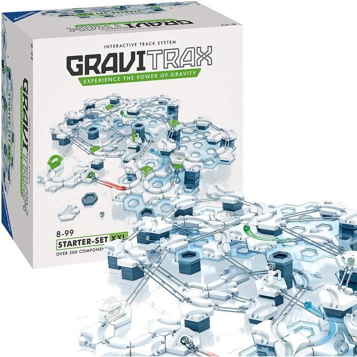 VEHICULE A CONSTRUIRE ENGIN TERRESTRE A CONSTRUIRERavensburger - GraviTrax - Starter Set XXL - Jeu de construction - Circuit d471