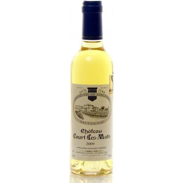 Château Court les Mûts Vendanges Tardives AOC Saussignac 2009 37,5cl