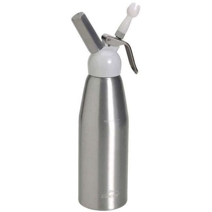 Siphon à chantilly 1L - aluminium