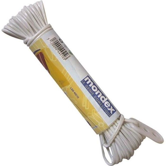 MONDEX - Corde linge 10m avec tendeur
