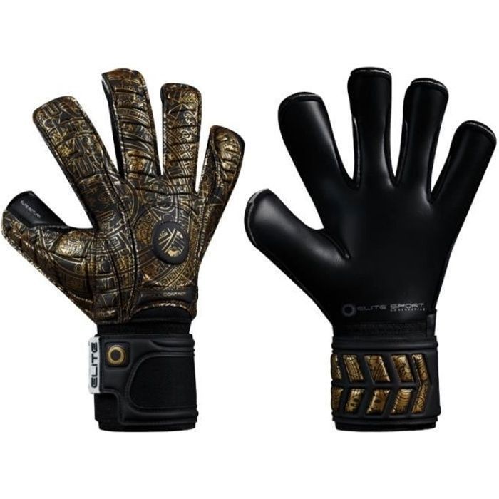 Gants de gardien Elite Sport Aztlan - noir/gold - 10