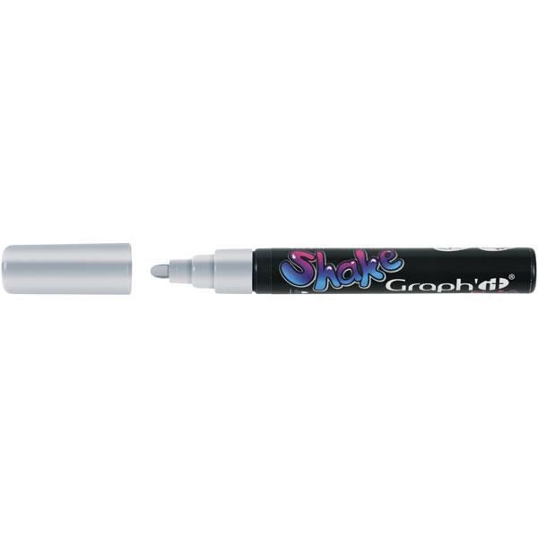 Graph'it Shake Marqueur Argent Grim' Tout