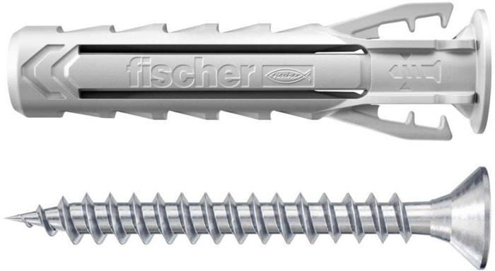 Crampons Fischer SX 553434 6 x 30 mm Nylon (80 Unités)