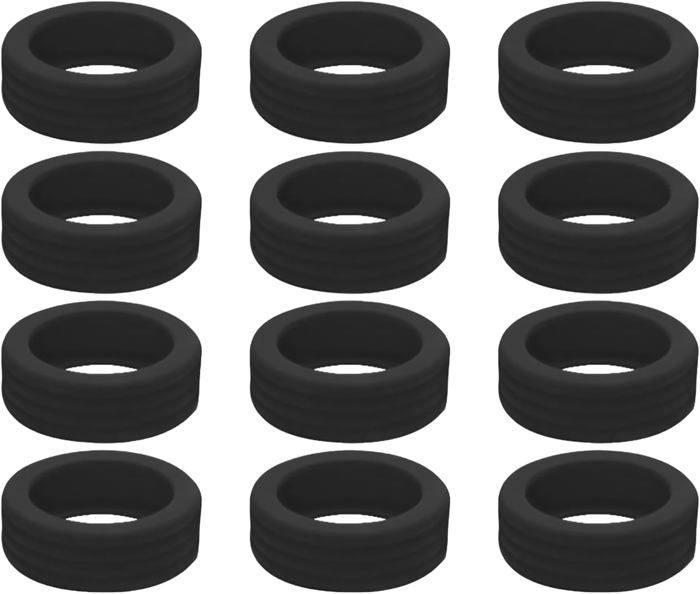 Protections Roues Valise Silicone – Lot De 8 – Silencieux, Antidérapant, Anti-rayures – Pour Valises Et Chaises De Bureau