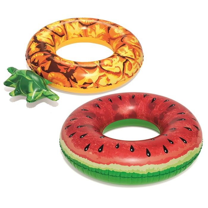 Bouée Tube Ananas Intex 56266NP – 117 X 86 Cm – Flotteur Fun Pour Piscine Et Plage